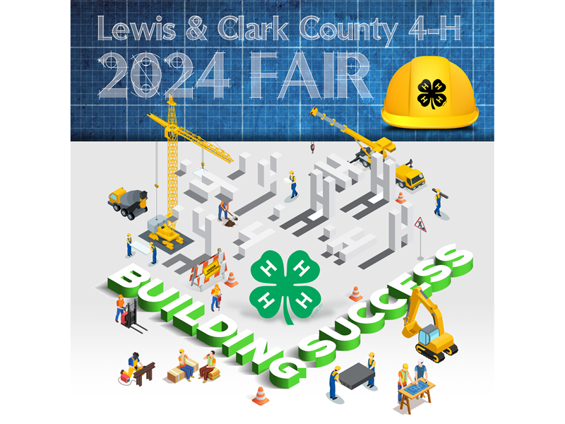 Logo for 2024 Lewis & Clark County 4-H Fair