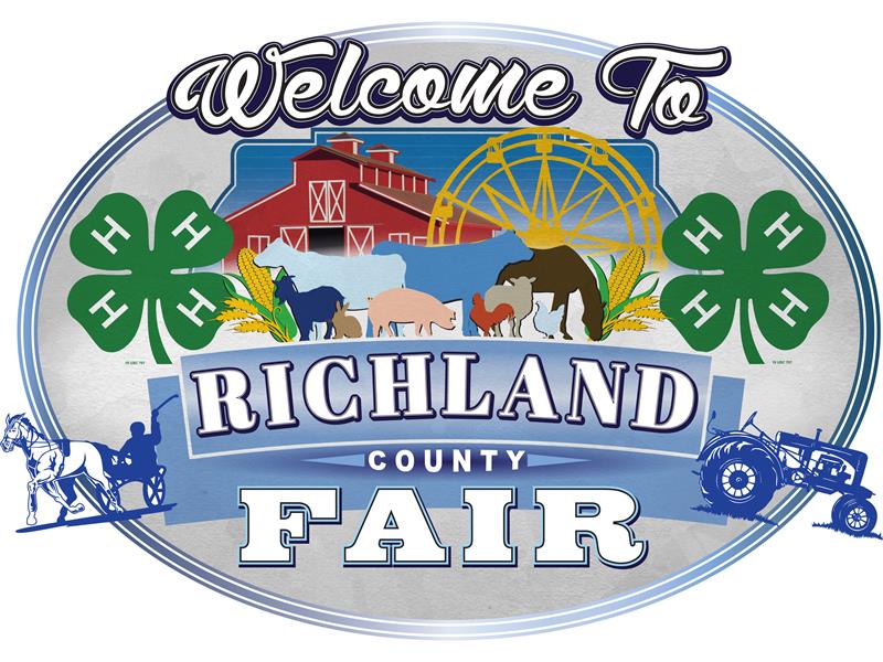 Logo for 2024 Richland County Open Fair