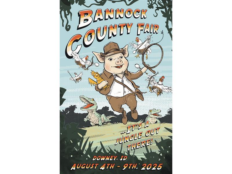 Logo for 2025 Bannock County Fair